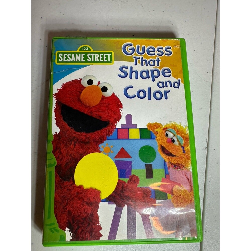 Sesame Street: GUESS THAT SHAPE AND COLOR  DVD in Original Case